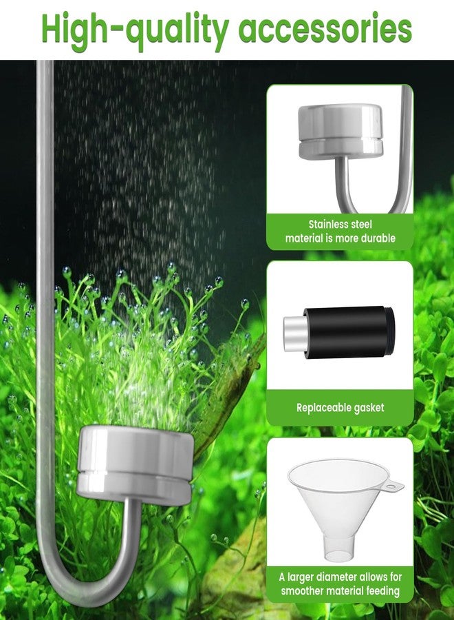 Enkreefi Aquarium Co2 System 2L with Double Switch Solenoid Valve, Co2 for Aquarium Plants with Adjustable Bubble Counter - Image 4